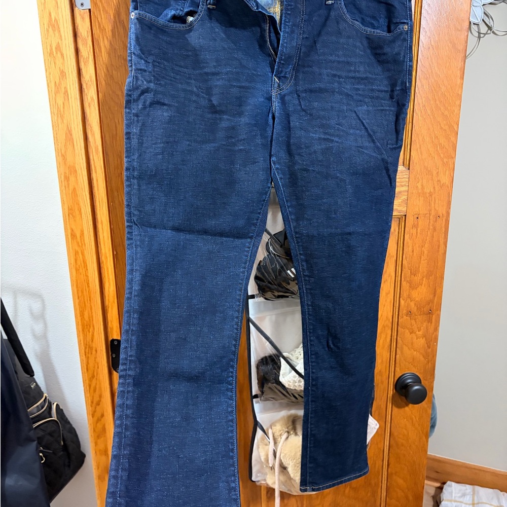 American Eagle Outfitters Dark Blue Flare Jeans